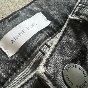 Anine Bing cropped denim size 24